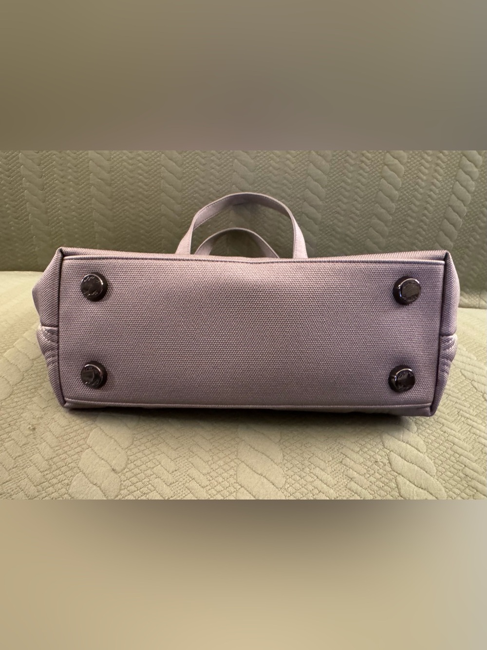Lug Alto Matte Lux Crossbody Bag Metallic Pearl EUC - Picture 5 of 15